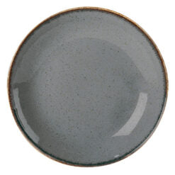 Seasons by Porcelite Storm Coupe Plate 24cm Box of 6