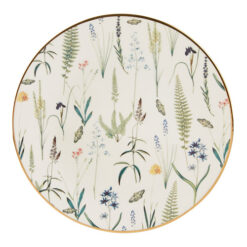 Botanical Plate 17cm Pack of 6