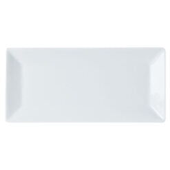 Porcelite Rectangular Buffet Tray 32x15cm/12.5"x5.75" Box of 6