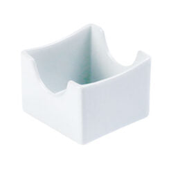 Porcelite Sachet Holder 7x7x5.5cm/2.75"x2.75"x2" Box of 6