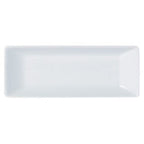 Porcelite Rectangular Serving Tray 18x7cm/7.5"x2.5" Box of 6
