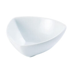 Porcelite Triangular Bowl 12.5cm/5" 28cl/10oz pack of 6