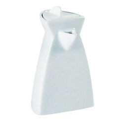 Porcelite Triangular Oil/Vinegar Jar 9cm/3.5" 14cl/5oz Box of 6