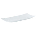 Porcelite Curved Edge Rectangular Buffet Tray 30x13cm/12"x5.25" Box of 6