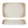 Scorched Rectangular Platter 27 x 20cm / 10.5" x 7.75"  Box of 6