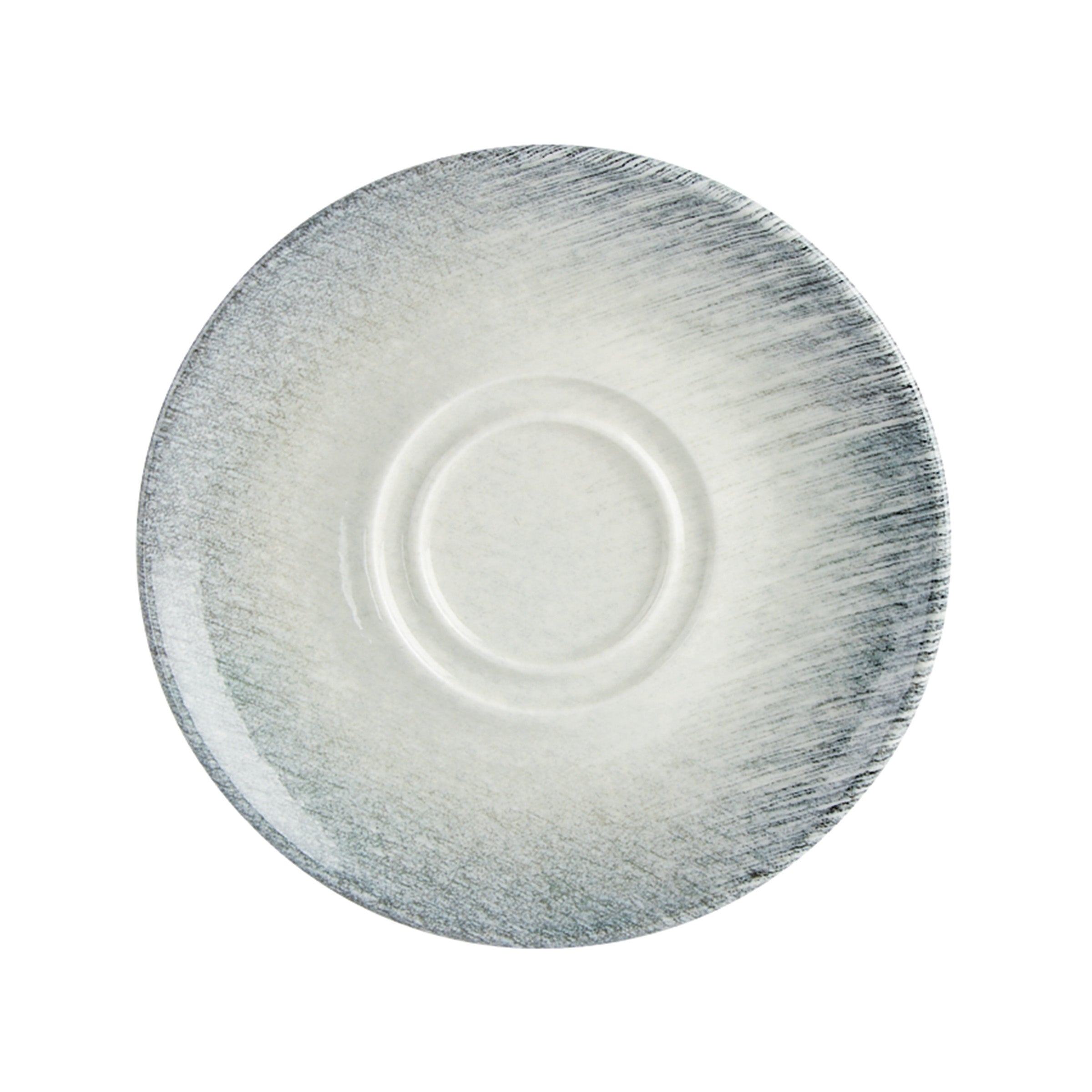 Linear Double Well Saucer 16cm Box of 12
