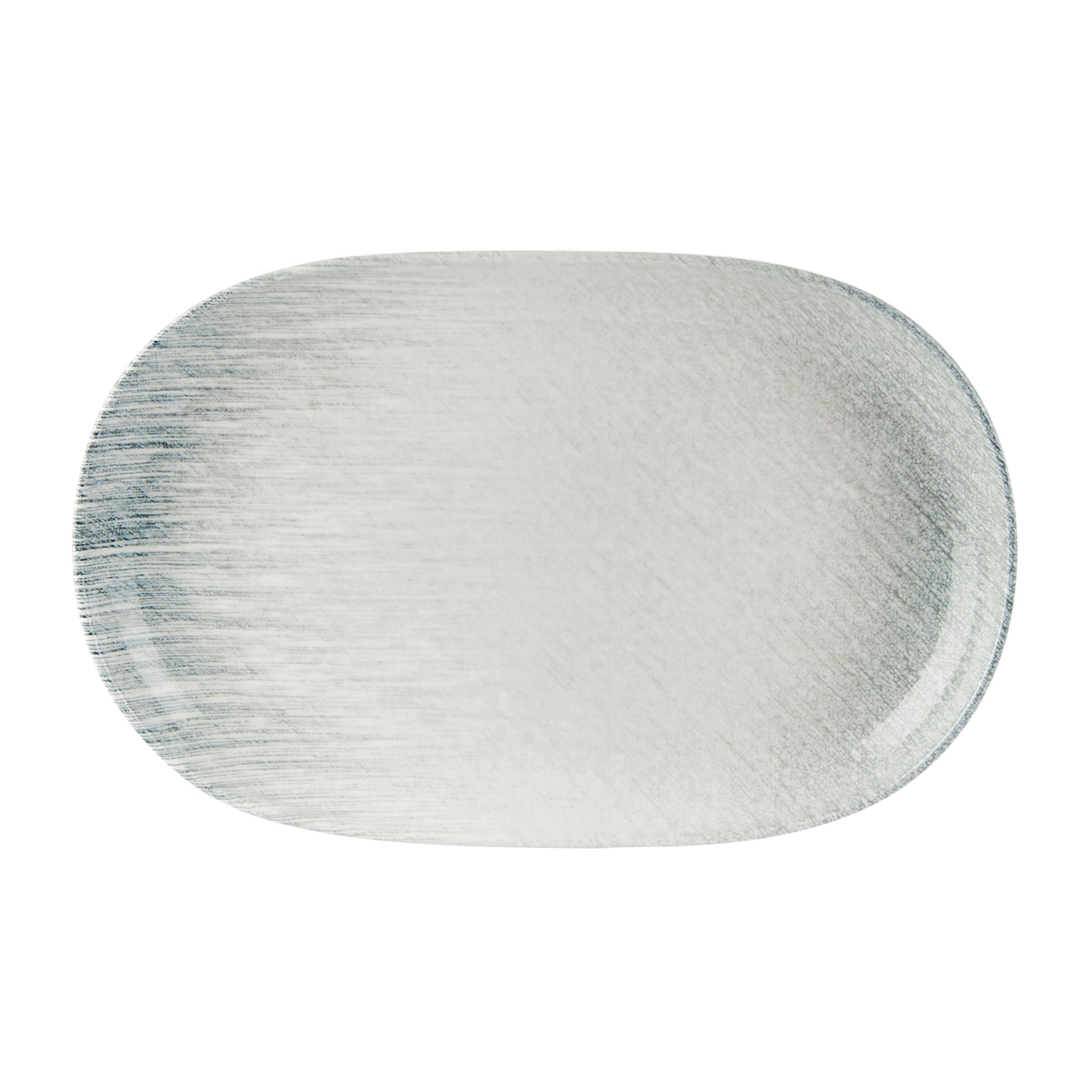 Linear Oval Platter 28 x 18cm Box of 6