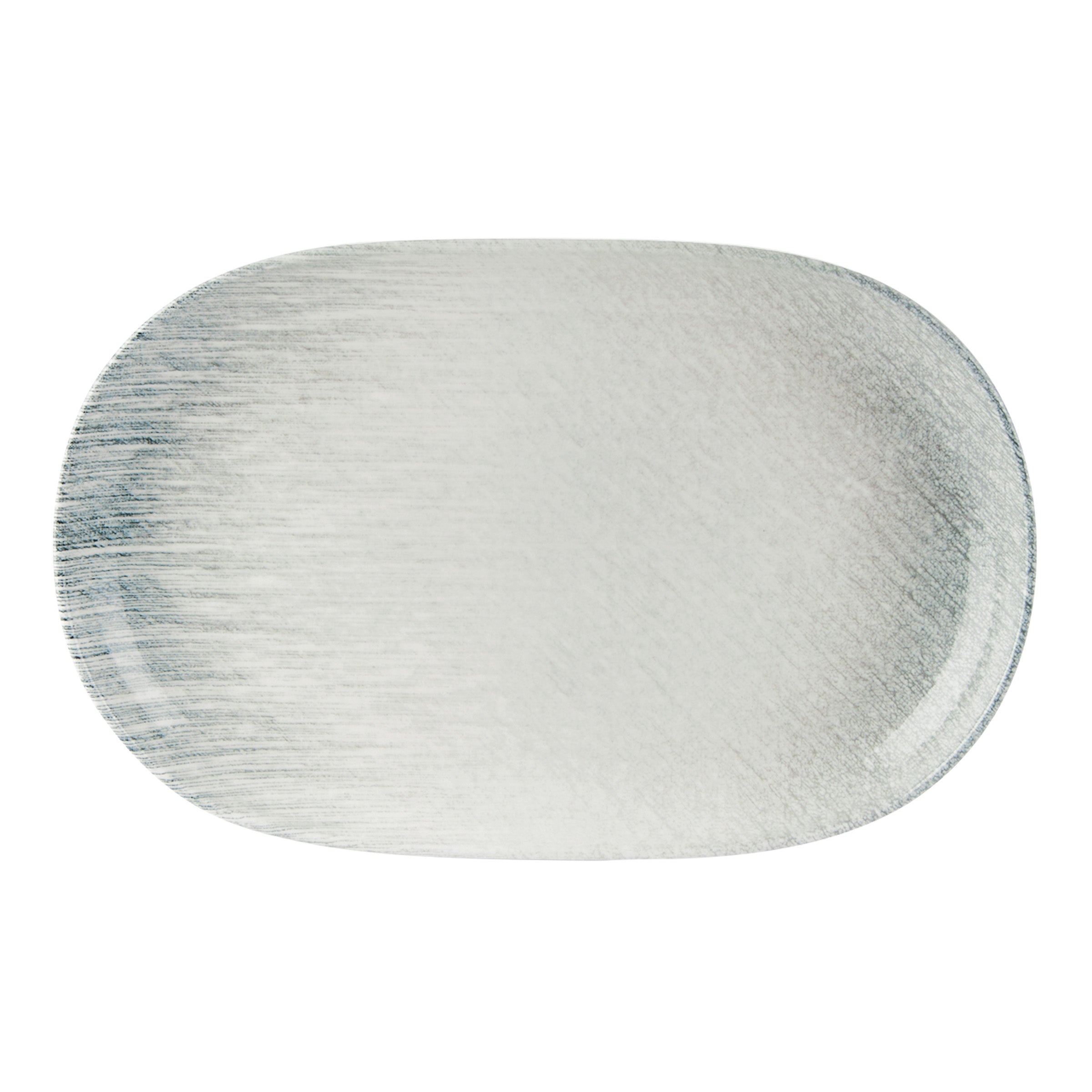 Linear Oval Platter 33 x 21cm Box of 6