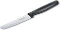 Victorinox Black Handle Serrated Tomato Knife 4.25" / 11cm