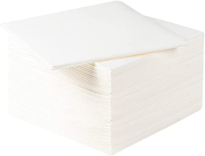 White Cocktail Napkins 2ply 24x24cm 1x4000