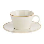 Line Gold Band Saucer 16cm (Special Purchase Item Delivery Lead Time 14 Working Days)