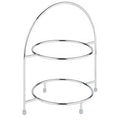 Silver Serving Stand 29 x 19.5cm