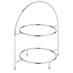 Silver Serving Stand 29 x 19.5cm