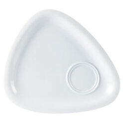 Porcelite Triangular Gourmet Plate 28cm/11" Box of 6