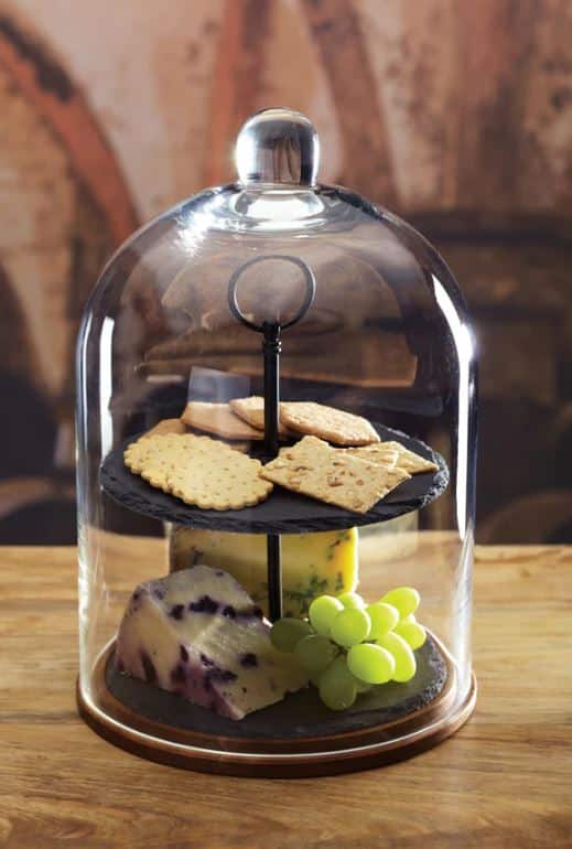 Masterclass Artesà Appetiser 2 Tier Serving Dome 22x31cm