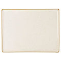 Seasons by Porcelite Oatmeal Rectangular Platter 35x25cm pack of 6
