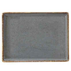 Seasons by Porcelite Storm Rectangular Platter 35x25cm Box of 6