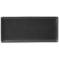 Seasons by Porcelite Graphite Rectangular Platter 35x15.5cm/13.75"x6" Box of 6