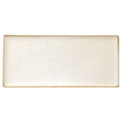 Seasons by Porcelite Oatmeal Rectangular Platter 35x15.5cm/13.75"x6" pack of 6