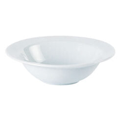 Porcelite Stone Rimmed Fruit Bowl 16cm/6.25" 22cl/8oz Box of 6