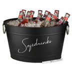 Galvanised Metal "Black Metal look" with Plastic Insert Tub (Pre Order Only)