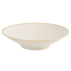 Seasons by Porcelite Oatmeal Footed Bowl 26cm pack of 6