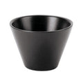 Seasons by Porcelite Graphite Conic Bowl 5.5cm/2.25" 5cl/1.75oz Box of 6