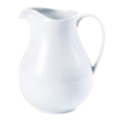 Porcelite Ice Lipped Water Jug 1.5ltr/53oz Box of 6