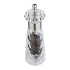 Acrylic "Diamond" Salt mill 6cm / 2.4", H:18cm / 7.1"