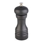 Carbon Steel "Gunmetal" Salt mill 6cm / 2.4", H:15.5