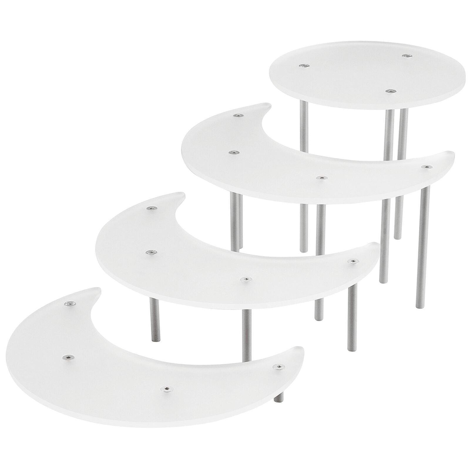 Buffet Diplay 4 Tiers Plexiglass Steps ( 5- 7 Working Days)