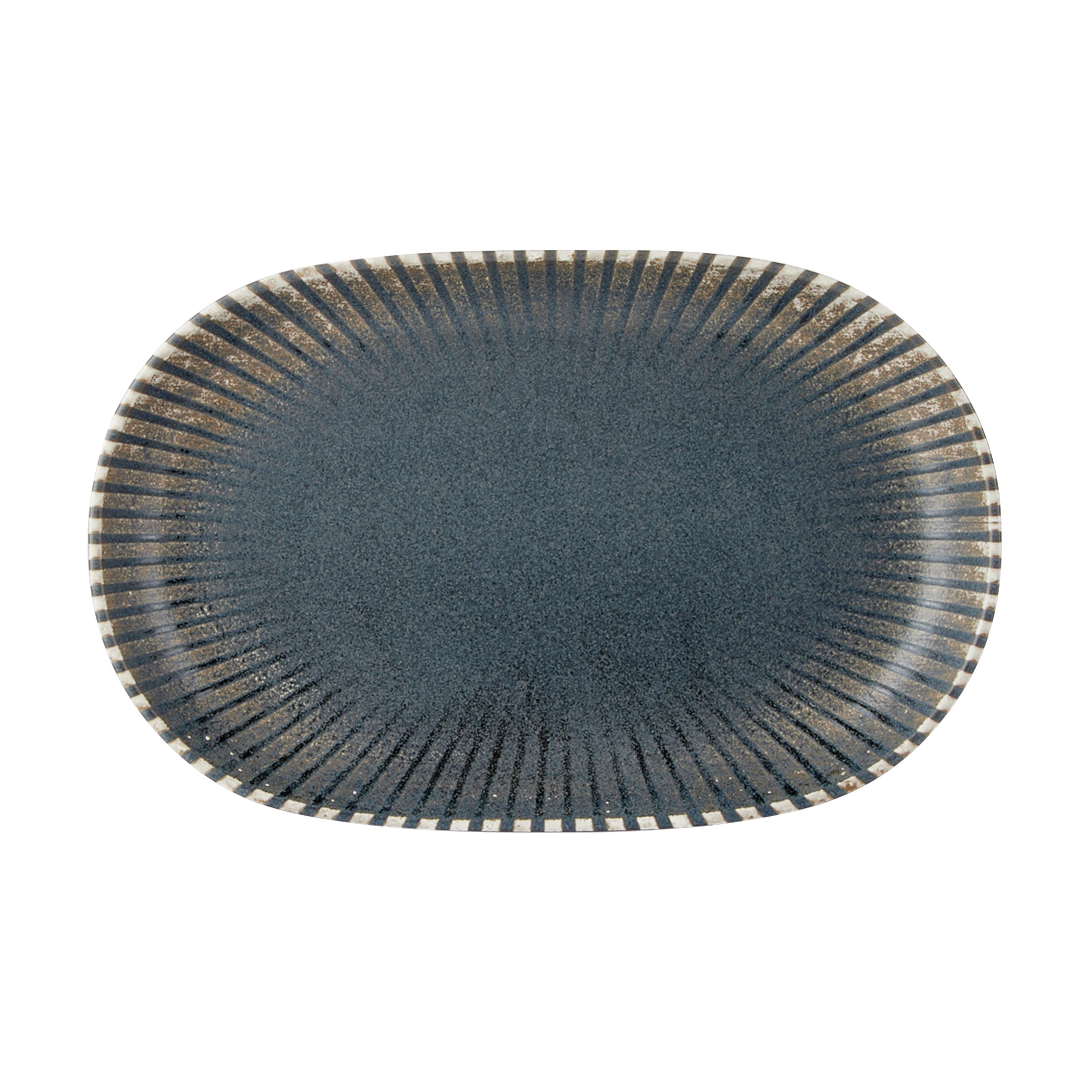 Flint Oval Platter 28 x 18cm  Box of 6