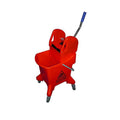 25Lt Red Kentucky Mop Bucket & Wringer (1)