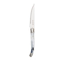 Laguiole Marble White Grill Knife 22.5cm (8 6/7") (Boxes of 6)