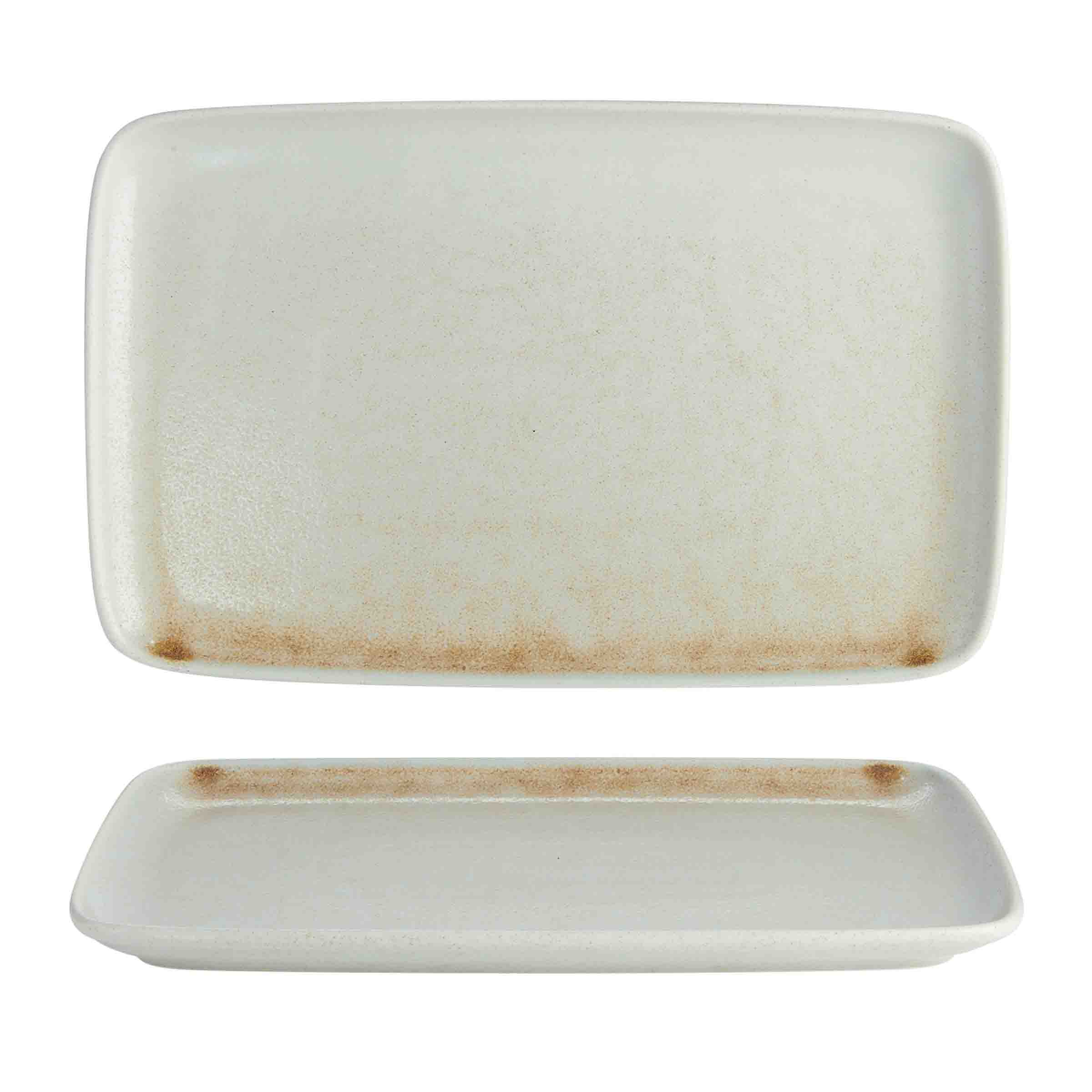 Tundra Rectangular Platter 27 x 20cm / 10.5" x 7.75" Box of 6
