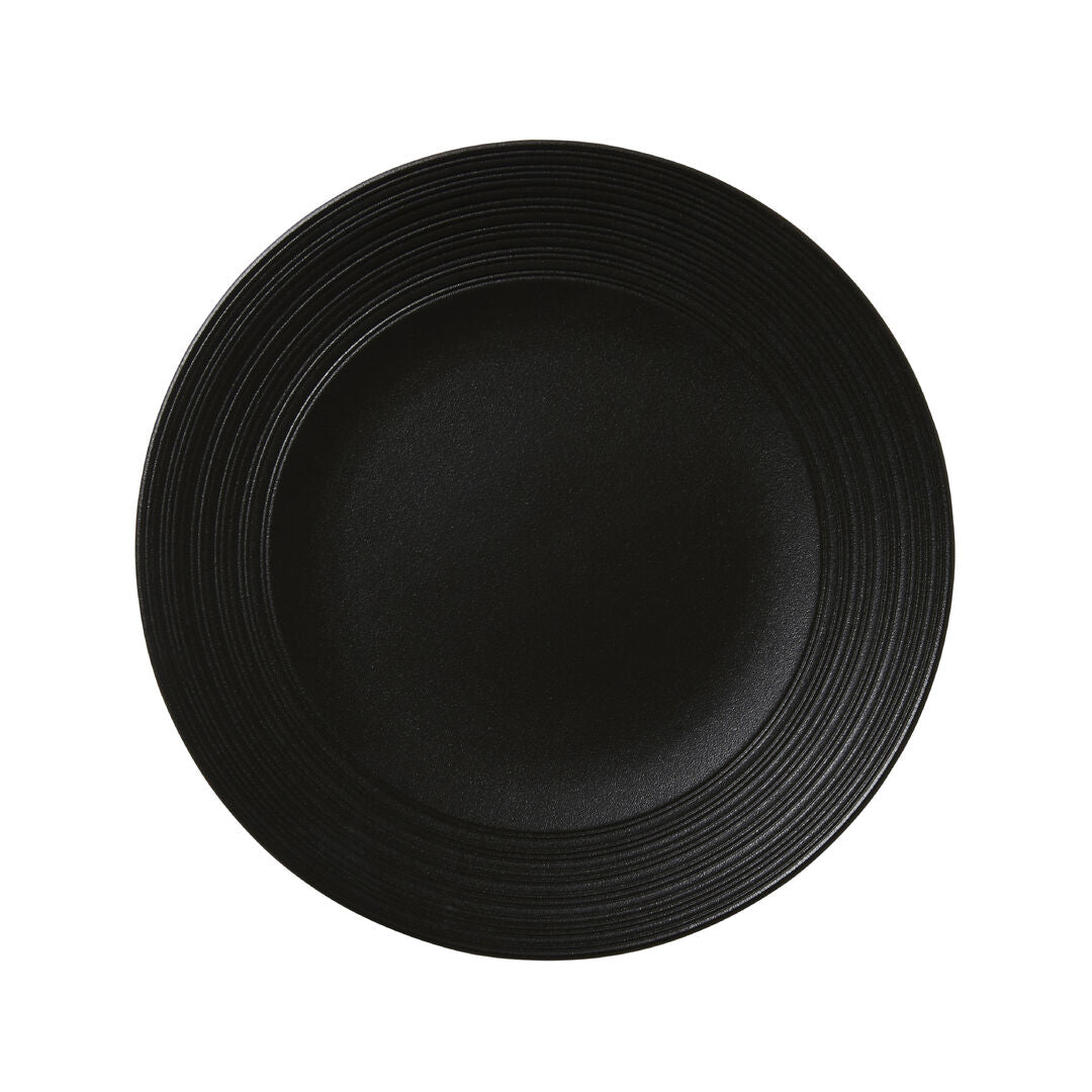 Concorde Noir Coupe Plate 25.5cm (10") (Boxes of 12)