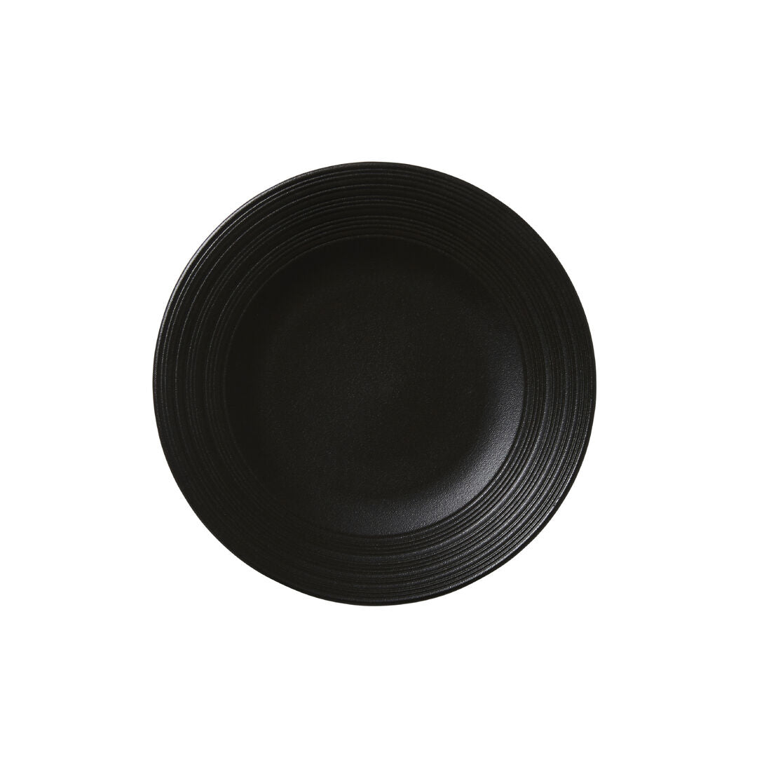 Concorde Noir Coupe Plate 20.25cm (8") (Boxes of 12)