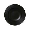 Concorde Noir Rim Soup Plate 24cm 31cl (9 1/2" 11oz) (Boxes of 12)