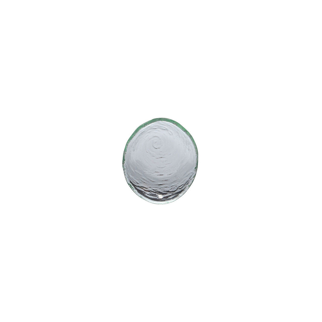 Scape Glass Clear Oval Bowl 12.5cm (5")