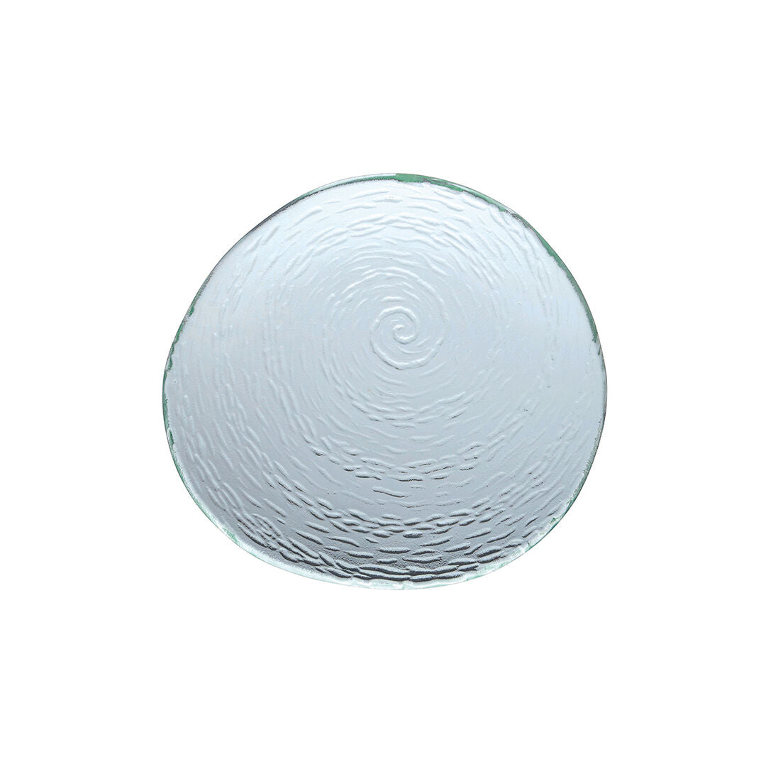 Scape Glass Clear Round Platter 25cm (9 5/6")