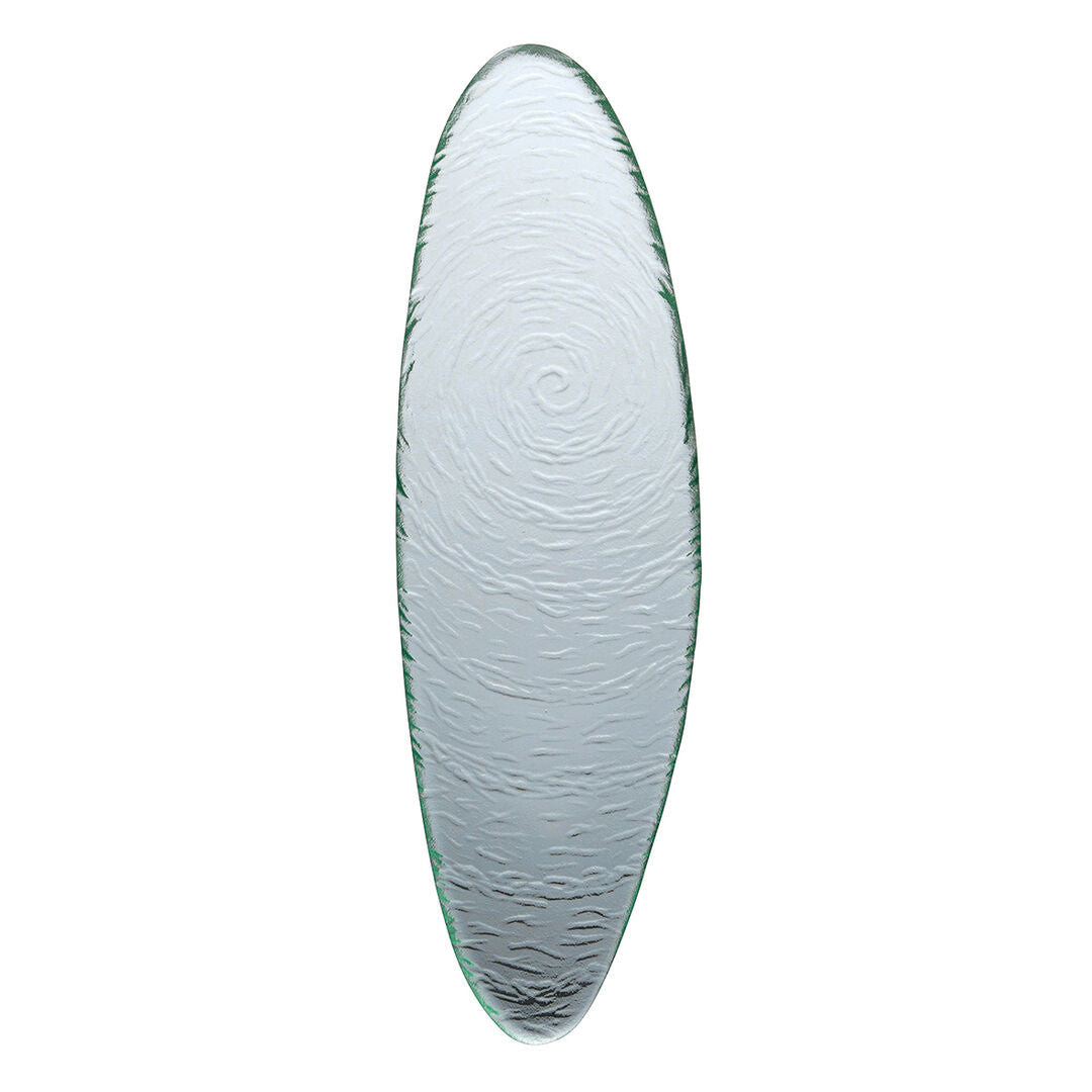 Scape Glass Clear Oval Platter 40cm (15 3/4")
