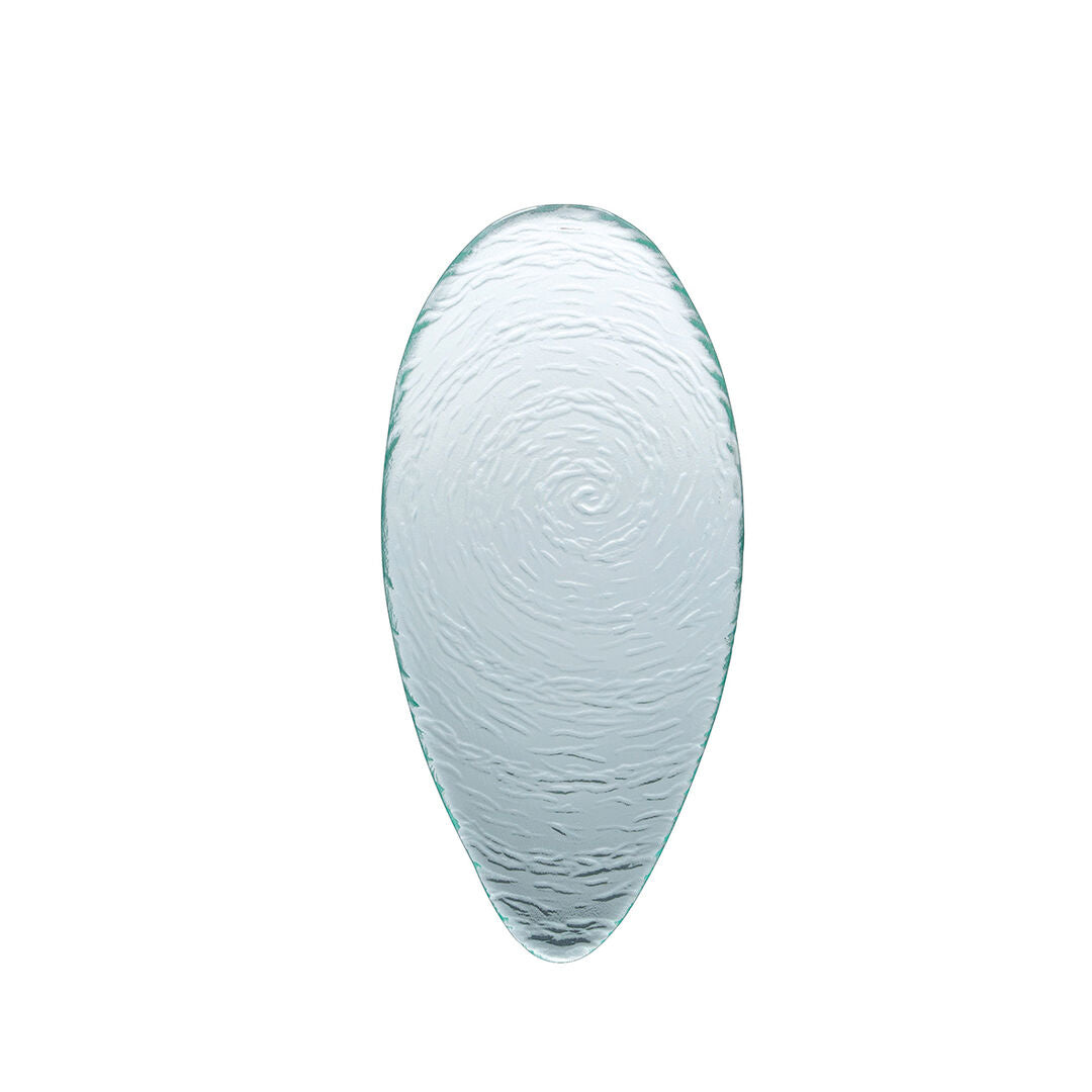 Scape Glass Clear Oval Platter 30cm (11 3/4")