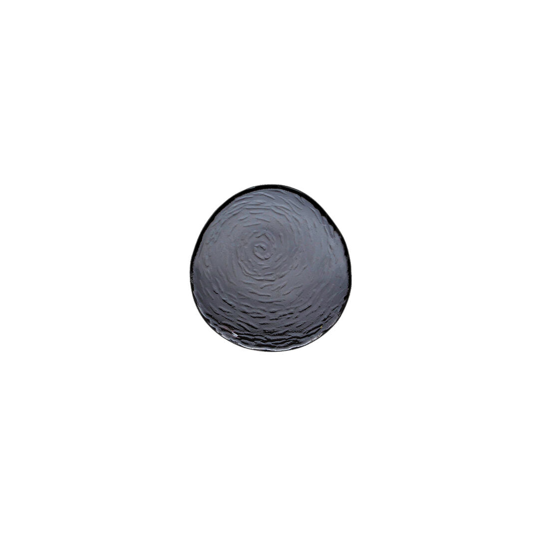 Scape Glass Smoked Round Platter 14cm (5 1/2")