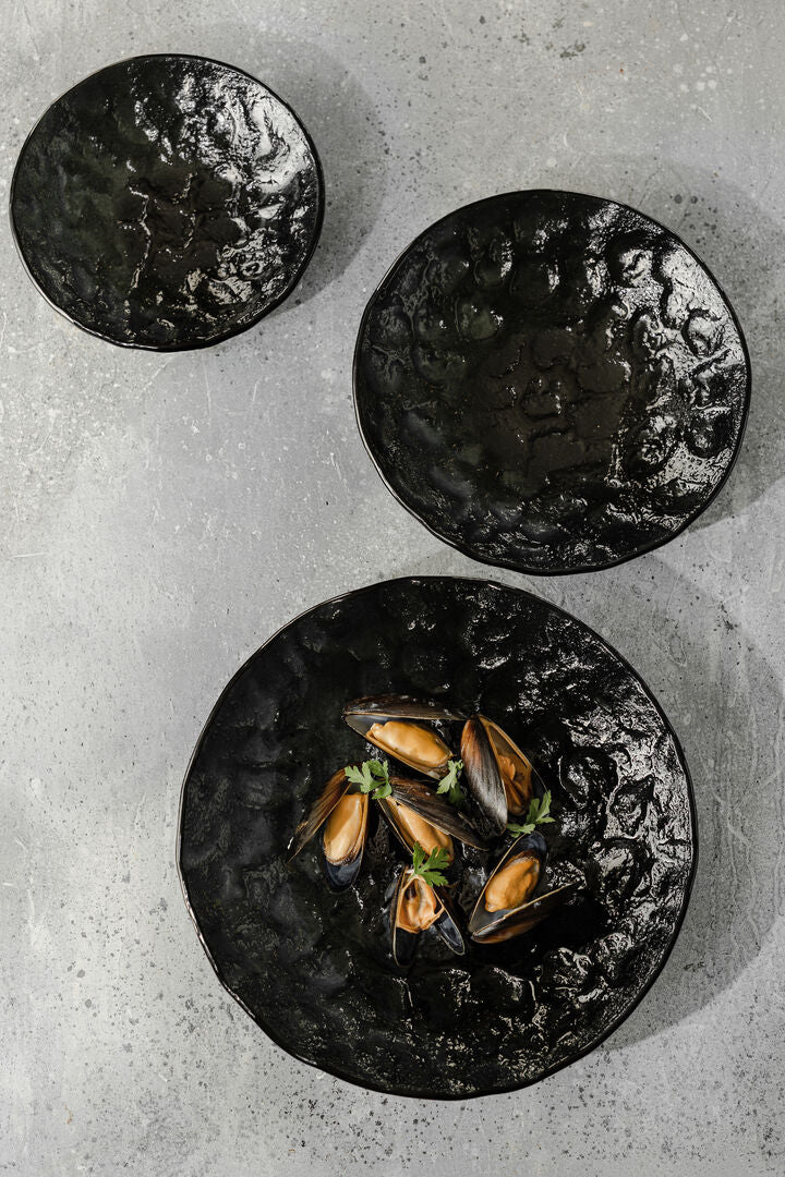 Ceres Black Bowl 17cm 36cl (6 7/10" 12 2/3oz) (Boxes of 12)