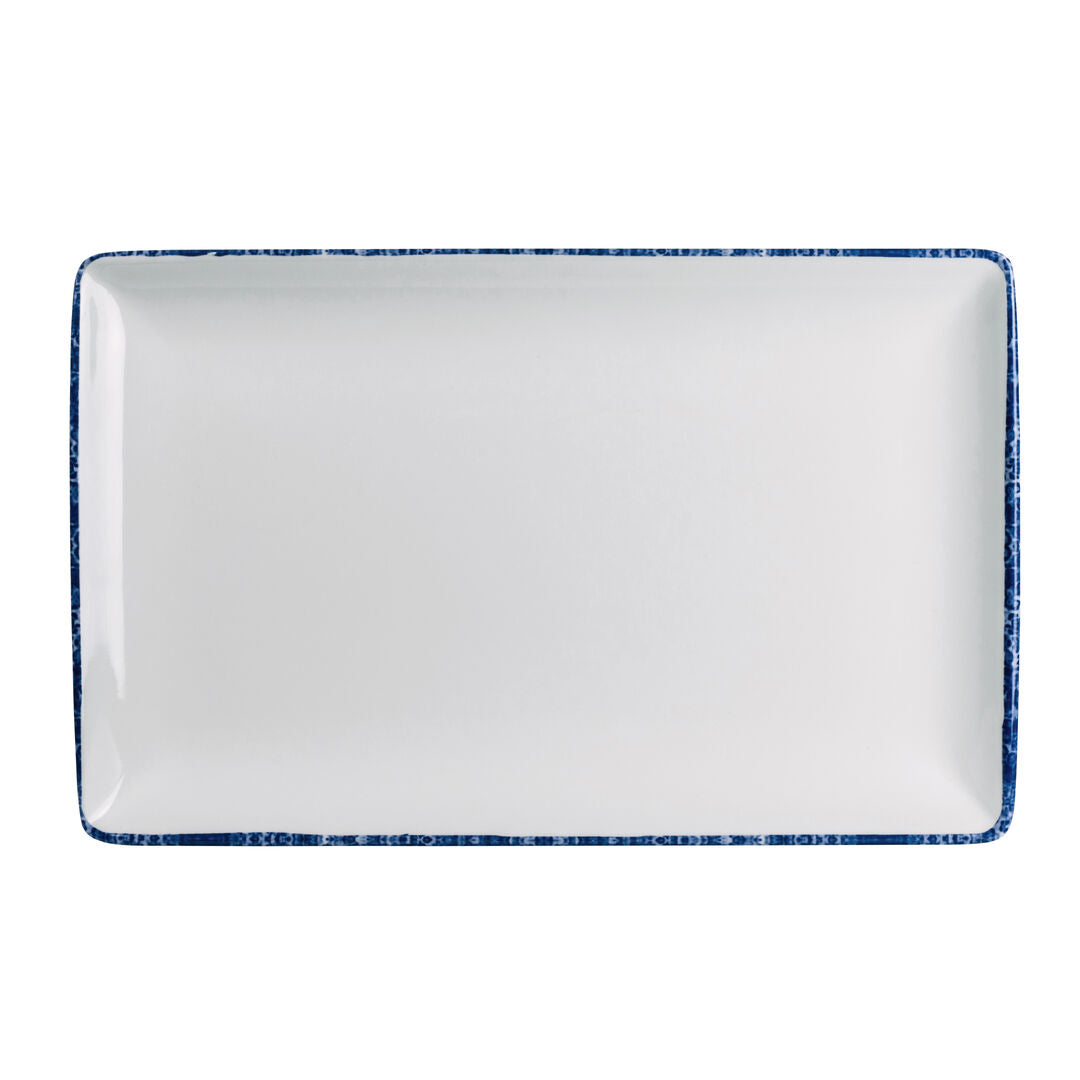 Blue Dapple Rectangle 30.5 x 19.1cm (12 x 7 1/2")