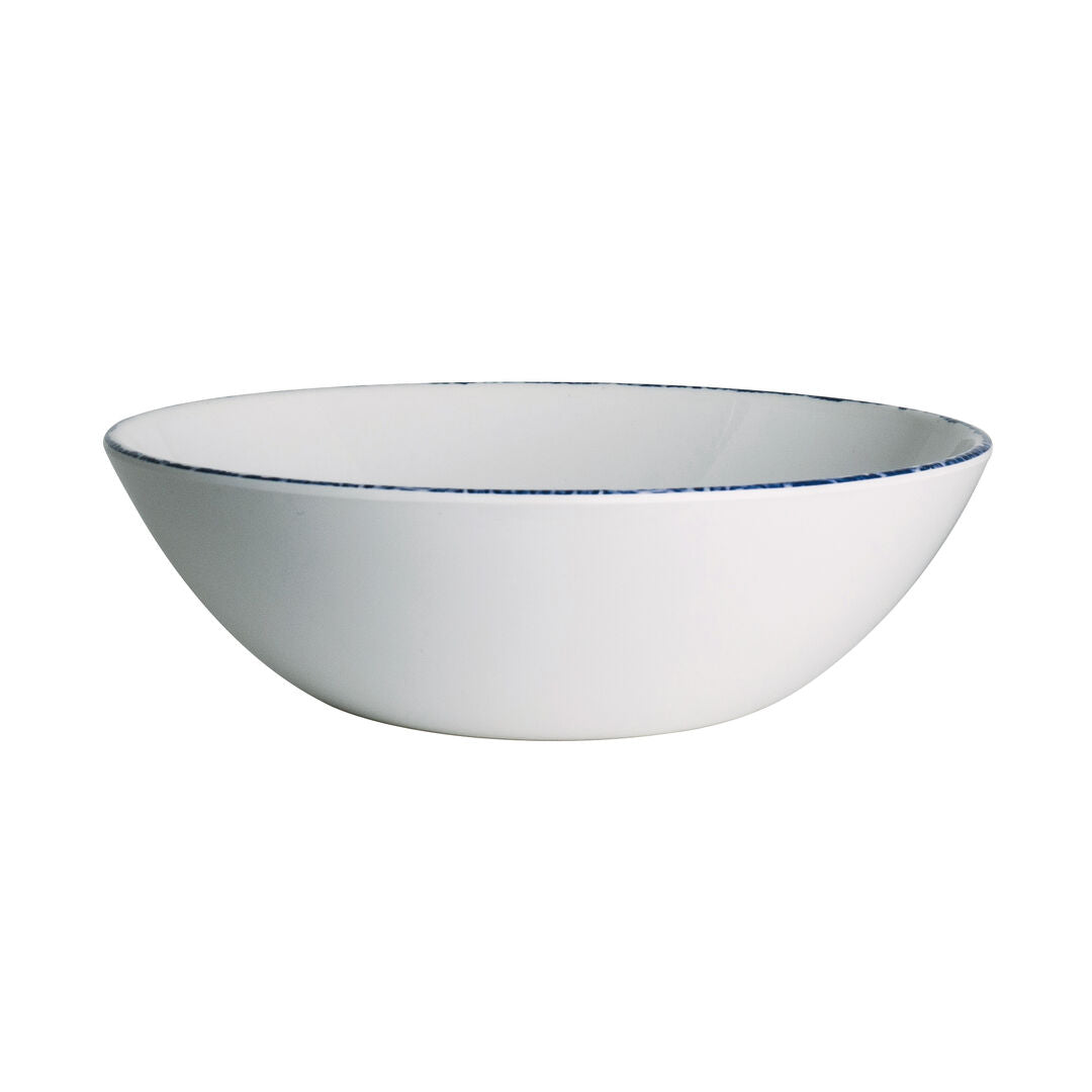 Blue Dapple Coupe Bowl 16.5cm 44.4cl (6 1/2" 15oz)