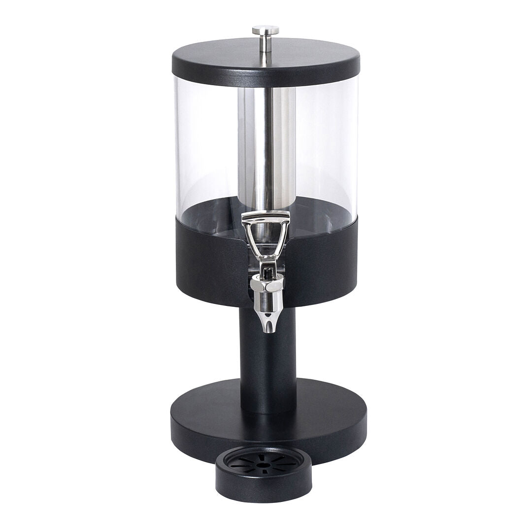 Black Juice Dispenser 20.3 x 26.7 x 60.3cm 3.8ltr (8 x 10 1/2 x 18" 1gal) (Boxes of 1)