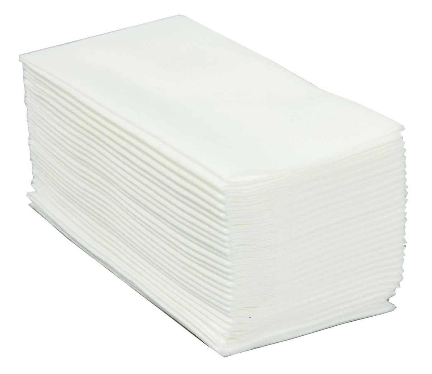 Micro Embossed Airlaid 40cm White 8fold Napkins Box of 1000