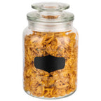 Glass Canister (includes lid & labelling area)(Pre Order Only)