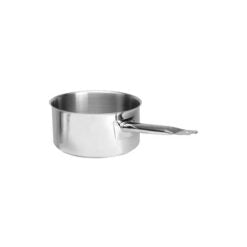 Premium 18/10 Stainless Steel French Style Saucepan 16x7.5cm 1.5Ltr